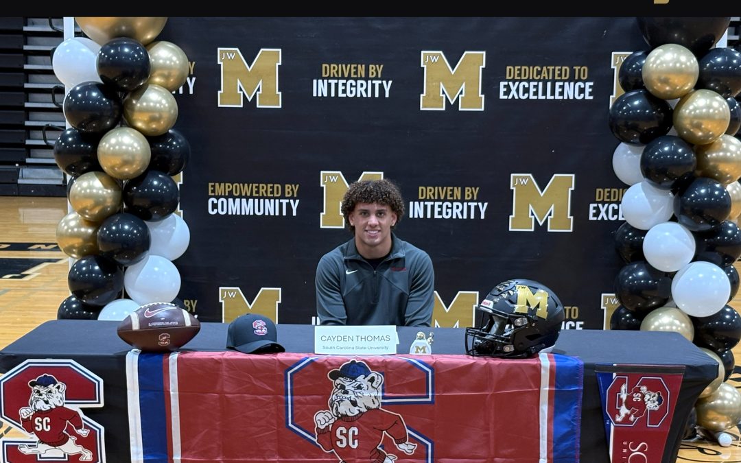 Cayden Thomas Signs LOI to SC State University