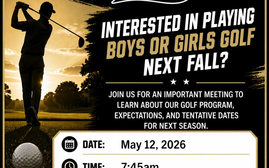 Golf Informational Meeting